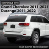 G-PLUS Rear Bumper Reinforcement Compatible with Dodge Durango 2011-2022,Compatible with Jeep Grand Cherokee 2011-2022 Black CH1106216