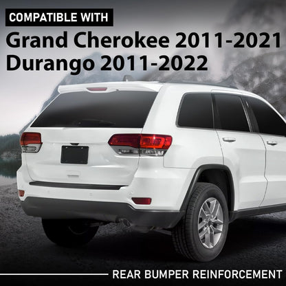G-PLUS Rear Bumper Reinforcement Compatible with Dodge Durango 2011-2022,Compatible with Jeep Grand Cherokee 2011-2022 Black CH1106216