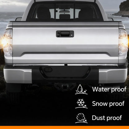 G-PLUS Tail Lights Compatible with Toyota Tundra 2014-2021 Clear Lens Chrome Housing Left Driver & Right Passenger Tail Lamps 815500C100 Rear Brake Lamps Assembly Luces Traseras