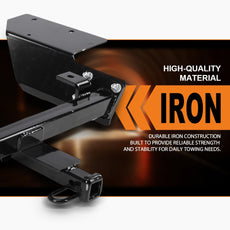 G-PLUS Trailer Hitch Class 2 for Chevy Impala 2000-2013 Impala Limited 2014-2016 Black Close-up View