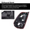 G-PLUS Red Tail Light w/o Bulbs & Wire Harness Passenger Side Compatible with Ford F150 Stepside 1997-2004/Fit F250 F350 F450 F550 Super Duty 1999-2007 F85Z13404CA, FO2801117 FO2800117 Red