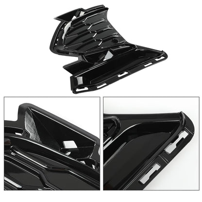 G-PLUS Front Bumper Grill Fog Light Cover w/Hole Left Side Compatible with Chevy Equinox RS 2021 2022 2023 84858996 84858997