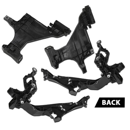 G-PLUS Headlight Mount Brackets Bases 4PCS Compatible with Audi A4 / S4 B8.5 2013-2015& Allroad Quattro 2013-2016，Compatible with Audi RS4 2013-2016 Left&Right Side 8K0805607B, 8K0805608B, 8T0941453D