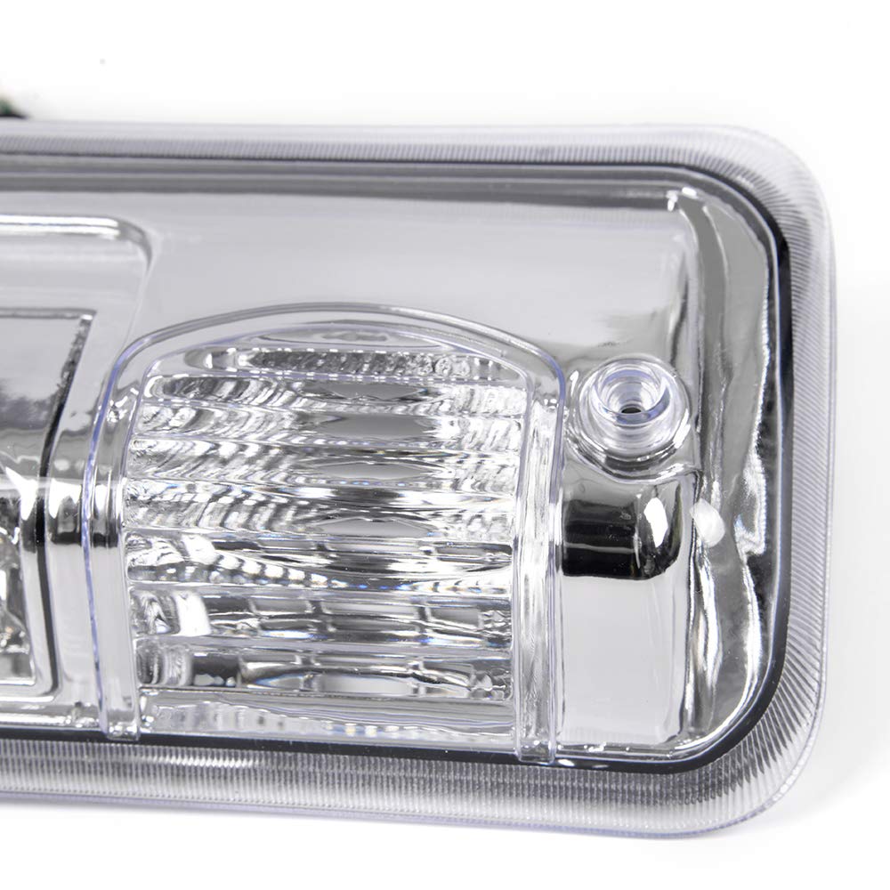 G-PLUS Rear Third Brake Light Led Tail Light Compatible With 04-08 Ford F150 Lobo/07-10 Ford Explorer/06-08 Lincoln Mark LT,3RD Cargo Led Tail Lamps,Clear lens