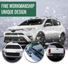 G-PLUS Fog Light Trim Set 2Pcs LH and RH Chrome Trim Compatible with Toyota RAV4 2016-2018 520300R030, 520400R030