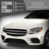 G-PLUS Front Bumper Face Bar Trim Lower Molding Fit Benz E400 4Matic Coupe/Base 2017-2018, Fit Benz E450 Base 2019-2020 2138857000, MB1044130 Silver