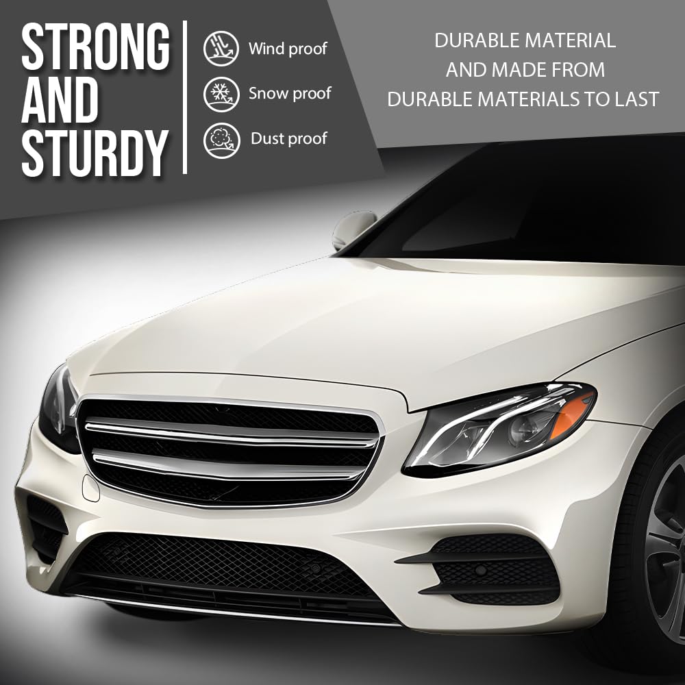 G-PLUS Front Bumper Face Bar Trim Lower Molding Fit Benz E400 4Matic Coupe/Base 2017-2018, Fit Benz E450 Base 2019-2020 2138857000, MB1044130 Silver