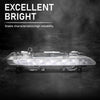 G-PLUS LED Pair Fog Lights DRL Daytime Running Lamps, Compatible with W204 X204 W216 W218 W221 W251 2008-2014, LH Driver & RH Right Side 2PCS, 2218201756, 2218201856