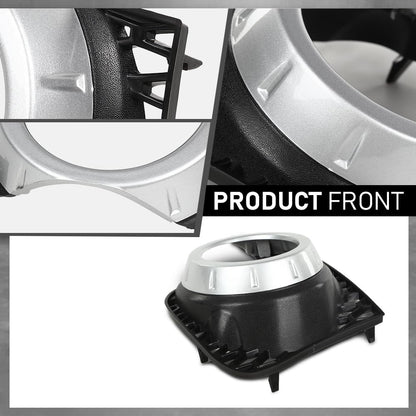 G-PLUS Fog Light Fog Lamp Bezel Trim Front LH RH Compatible with Land Rover Range Rover 2010-2013