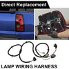G-PLUS Tail Light Wiring Harness, Compatible with Chevy Silverado 1500 2500HD 3500 2003-2006/ Silverado 1500 1500HD 2500HD 3500 Classic 2007/ Silverado 1500HD 2005-2006 16531402 Rear Right
