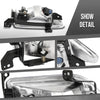 G-PLUS Pair Fog Lights Bumper Driving Lamps Left+Right Compatible with Honda Pilot 2006 2007 2008 33951S9VA11, 33901S9VA11 White