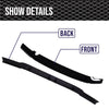 G-PLUS Hood Deflector Compatible with Ford F250 F350 F450 F550 Super Duty 2017 2018 2019, Bug Shield Guard Bonnet Protector, Black