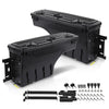 G-PLUS Truck Bed Storage Tool Box Left and Right Side Compatible with Chevy Silverado/GMC Sierra 1500 2500 3500 1999-2007 Black Pair