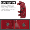 G-PLUS Rear LED Tail Light Assembly Brake Lamps Left Side Compatible with Kia Telluride EX SX 2020-2022 LED Model Only 92401S9100, KI2804165 Luces Traseras Rear Brake Lamps Assembly