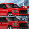 G-PLUS Headlights Headlamps Cover Left+Right Smoke Compatible with 2015-2017 Ford F150 FO2502335, FO2503335, FO2502344
