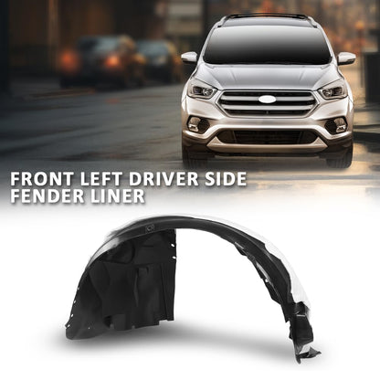 G-PLUS Front Left Fender Liner Inner, Compatible with Ford Escape 2015-2019, Driver Side, FO1248161, CJ5Z16103B