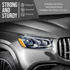 G-PLUS Headlight Lens Cover Compatible with Benz GLS X167 GLS350 GLS350d GLS500 GLS550 GLS450 GLS580 2020 2021 2022 2023 Fit Benz GLS63 AMG 2021 2022 2023 Right Side Front Headlamp Lens Cover Clear