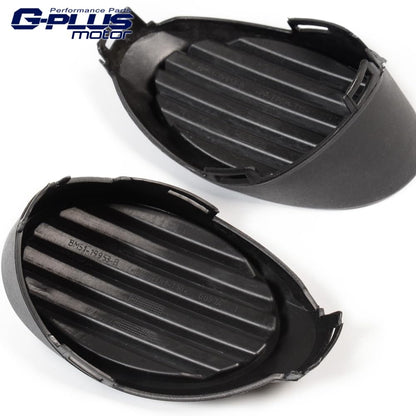 G-PLUS Front Bumper Fog Light Lens Hole Covers Grille Insert Pair 2012-2014 Focus