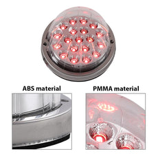 G-PLUS LED Marker Turn Signal Light Clear Lens Red LED Universal Product Features