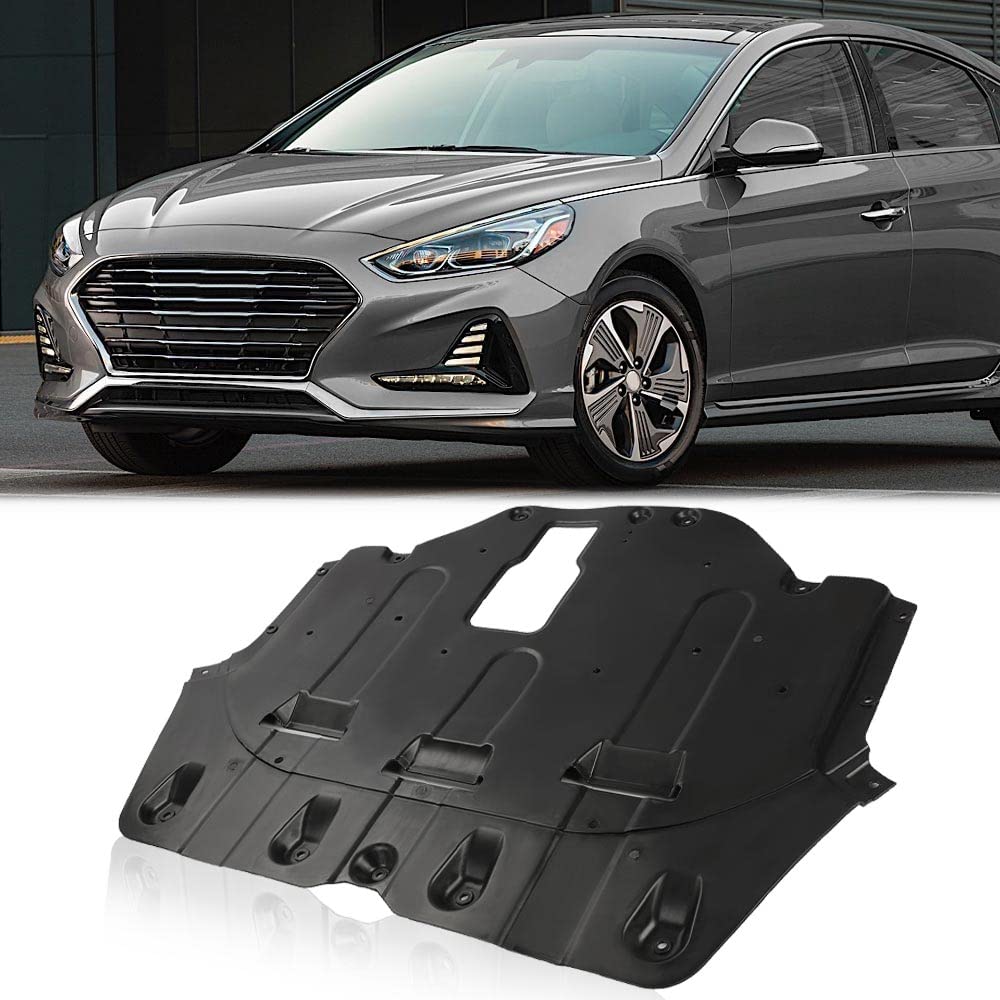 G-PLUS Engine Under Cover Splash Shields Front Support Compatible with Hyundai Sonata 2011-2017, Front Lower Engine Cover Fascia 29130-C2100