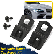 G-PLUS Headlight Mount Tab Repair Kit for BMW E92 E93 2007-2013 Front View