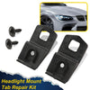 G-PLUS Headlight Mount Tab Repair Kit Compatible with 2007-13 BMW E92 E93 Coupe Convertible 2-Door