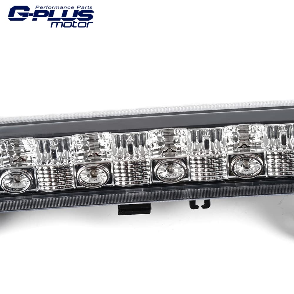 G-PLUS LED Third Brake Cargo Light Compatible With 2000-06 Chevy Suburban Tahoe GMC Yukon(ONLY For Liftgate Rear Doors),3RD Stop Tail Lamps (LED Chrome Housing Clear Lens)