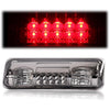 G-PLUS 3rd Third Brake Light Compatible with 2004-2008 Ford F150 Lobo/Fit 2007-2010 Ford Explorer/Fit 2006-2008 Lincoln Mark LT High Mount Stop Lights Smoky Lens Chrome Housing