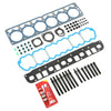 G-PLUS Head Gasket Set Bolts Compatible with Jeep Cherokee 1999-2001 /Fit Jeep Grand Cherokee 1999-2003 /Fit Jeep TJ Wrangler 1999-2003 4.0L 242CID L6 OHV HS9076PT-4, ES71102