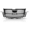 G-PLUS Bumper Grille Front Compatible with Cadillac Escalade 2021-2023 84699839 Chrome Black Plastic