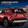 G-PLUS Liftgate Tailgate Finish Molding Strip Compatible with Toyota RAV4 2019-2022 768020R030 TO1904106 Black Rear Door Lower Molding Trim Panel