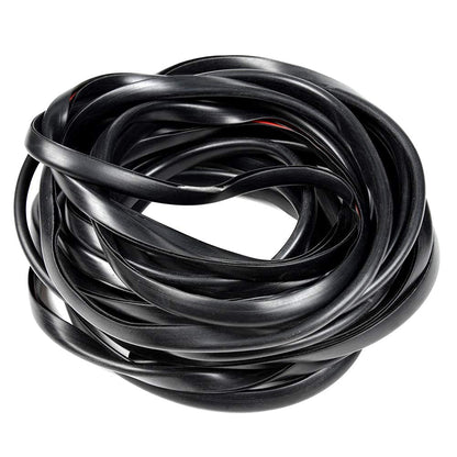 G-PLUS Fender Flares Edge Trim Rubber Gasket Wiper Style 30ft Feet for Car & Truck Wheel Wells Bonds with Automotive-Grade Tape