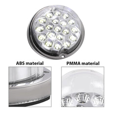 G-PLUS LED Marker Turn Signal Light Clear Lens Warm White LED Universal Product Features