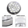 G-PLUS Clear Lens Warm White LED Light Marker Turn Signal Light Lamp w/Base universal