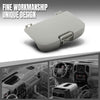 G-PLUS Overhead Console Sunglass Holder Compatible with Ford F250 F350 F450 F550 Super Duty 2002-2007 2C3Z7811586BAB, 2C3Z-7811586-BAB Gray