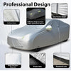 Heavy-Duty SUV Car Cover Waterproof All Weather for Universal SUV, Outdoor Rain Sun Snow UV Protection, Indoor Dust and Scratch Resistant YL (187 * 75 * 69 inch)