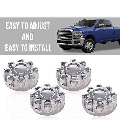 G-PLUS 17" Chrome Center Hub Caps - Compatible with 2006-2008 Dodge RAM 1500/2003-2012 Dodge RAM 3500