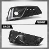 G-PLUS Pair Fog Light Cover, Compatible with Audi A4 S-Line / A4 Quattro / S4 2019, Bumper Grille Bezel, LH Driver & RH Passenger 2PCS, 8WD807681J, 8WD807682J