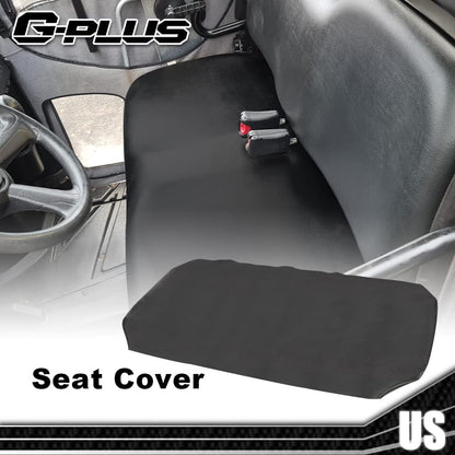 G-PLUS Black Soft Seat Cover Protector Compatible with 2010-2014 Polaris Ranger 400 500 570 800 RZR UTV 4x4 Midsize Lower SeatCover Replacement
