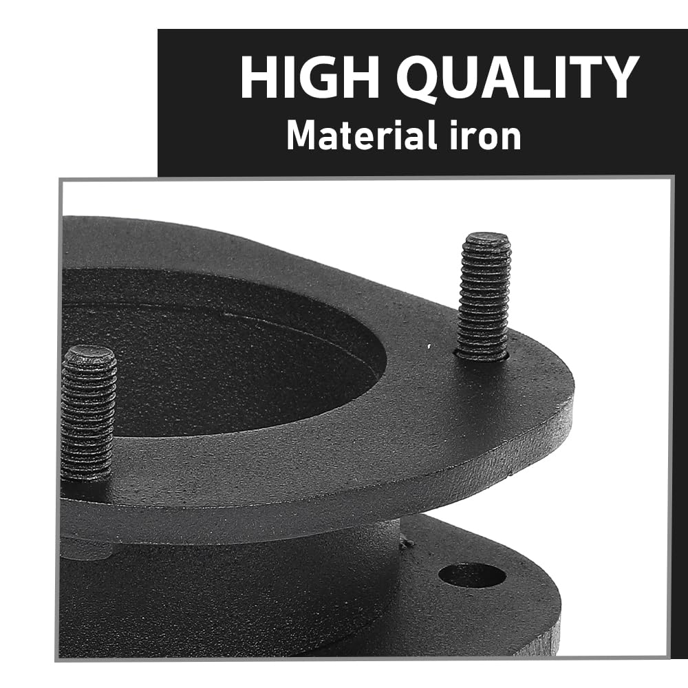 G-PLUS Front 2.5" Leveling Lift Spacer Kit Compatible with Jeep Grand Cherokee WK2 2011-2022 Black