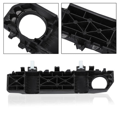 G-PLUS Front Bumper Bracket Left & Right Side Pair Compatible with Kia Forte, Forte5 & Forte Koup 2014 2015 2016 2017 2018 86513A7000, 86514A7000, KI1032102, KI1033102 Black Pair