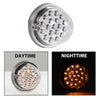 G-PLUS Clear Lens Amber LED Light Marker Turn Signal Light Lamp w/Base universal