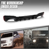 G-PLUS Rear Diffuser Compatible with BMW G30 G31 G38 5 Series 2017-2023 with M Sport Bumper Only, NOT Fit Rectangle Exhaust Tips On M550i Model, Rear Bumper Diffuser Gloss Black
