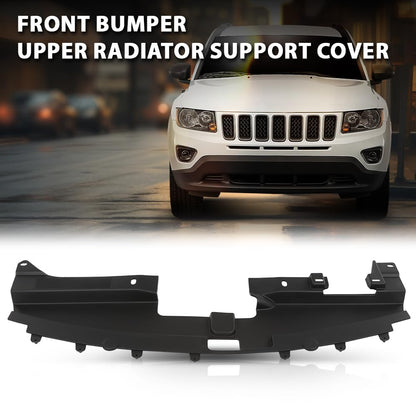 G-PLUS Front Bumper Upper Radiator Support Cover Compatible with Jeep Compass 2011-2017 68109867AA, CH1087123