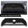 G-PLUS Front Upper Bumper Hood Grille Mesh Grill Compatible with Toyota Corolla 2022-2023, Only Fit for Low-Equipped Models w/o Camera 531000A130