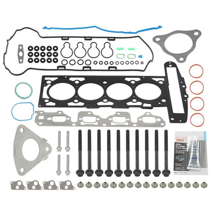 G-PLUS Head Gasket Set Bolts Compatible with Chevy Cavalier 2002-2005/Malibu 2004-2006,Fit Pontiac Sunfire 2002-2005,Fit Saturn Vue 2002-2005 2.2L 2198CC 134CID L4 DOHC HS26223PT-1 ES72196