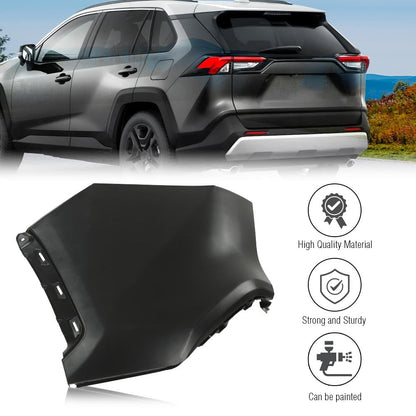 G-PLUS Rear Bumper Cover Extension Assembly Left Driver Side Compatible with Toyota RAV4 2019-2023 TO1116110 5216242944 521620R906