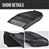 G-PLUS 1PC 42" Deflector Shield W/Mounting Hardware Chute Cover Black Compatible with Craftsman,Mower Deck Deflector Shield Kit