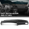 G-PLUS TPE Dashboard Dash Cover Compatible with Toyota 4Runner Pickup 1989-1995 Black