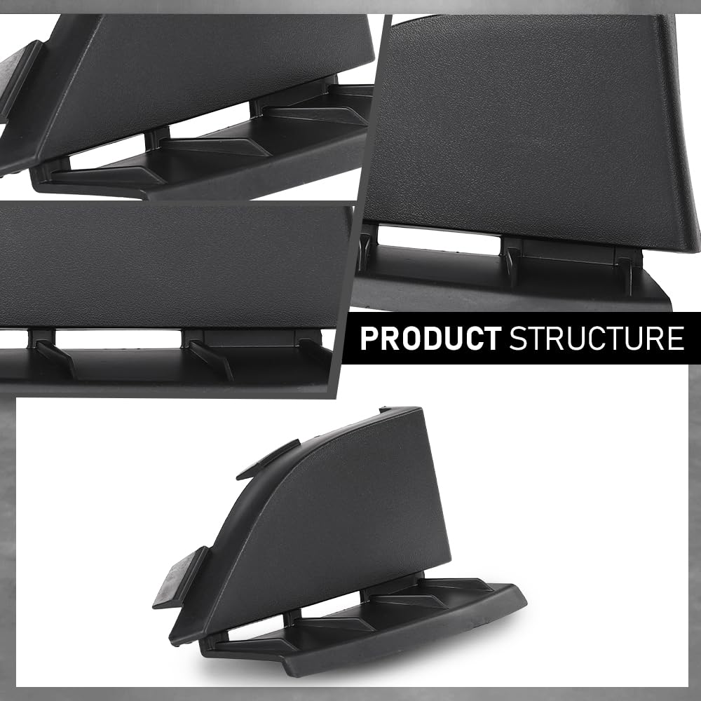 G-PLUS Front Right Bumper Molding Fascia Panel, Compatible with Ford EcoSport 2018-2022, Passenger Side, GN1Z8419BC, FO1033109